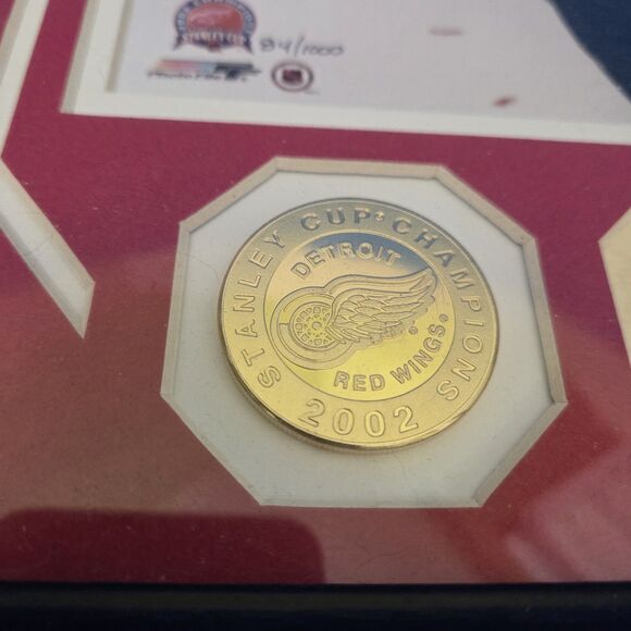 Scottie Bowman Framed Commemorative Photo and Stanley Cup Coin COA - Picture 3 of 8